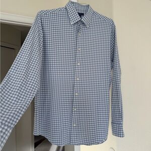 Peter Millar Crown Crafted Light Blue Shirt Men's Large